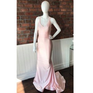 Jessica Angel 636 Light Pink fitted gown